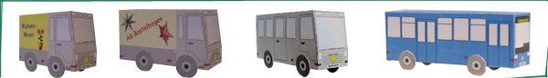 Transporter und Busse