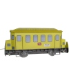 Triebwagen, zweiachsig, gelb
