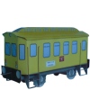 Beiwage für Triebwagen, zweiachsig, gelb