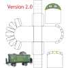 ein Reko - Begleiterwagen verstärkte Version