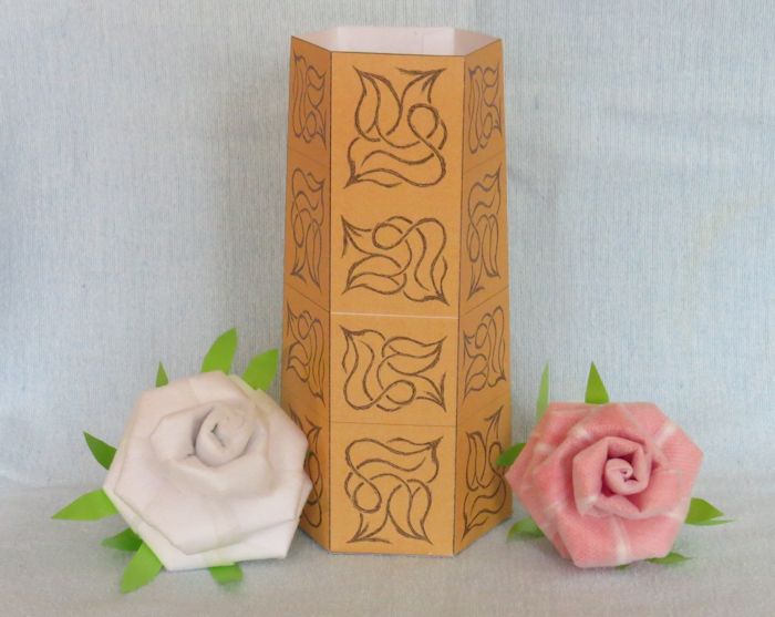 Tüte 827k mit Blumen