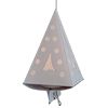 eine kleine Lichtpyramide