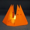 eine Lichtpyramide
