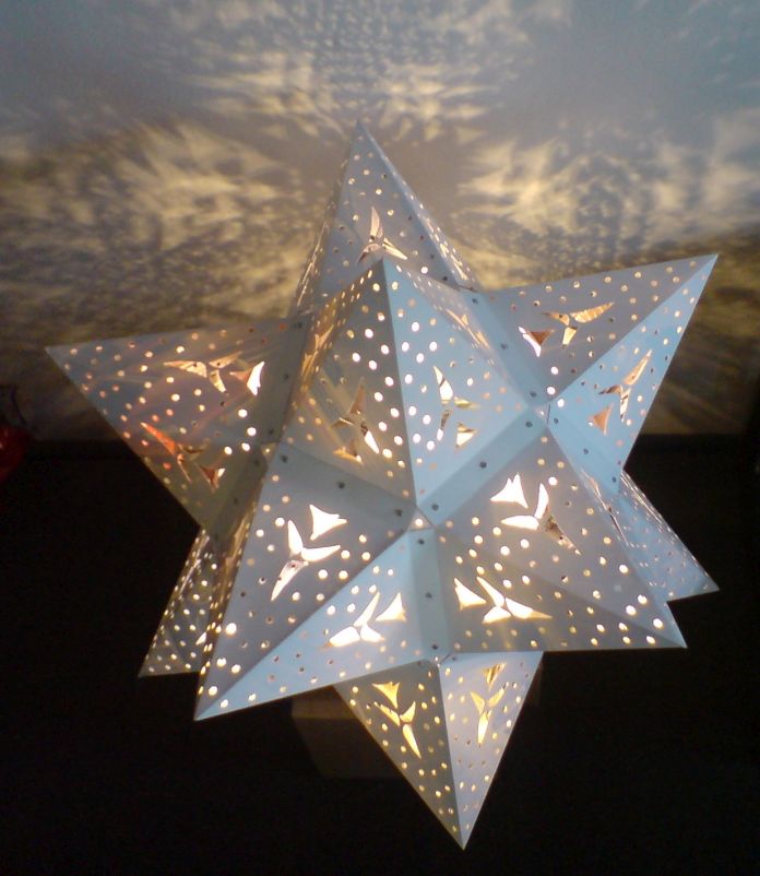 Lichttest mit Stern