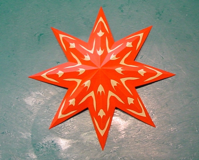 Stern mit Auflage