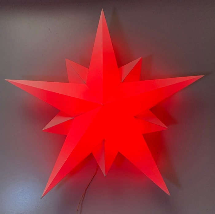 Stern 935o mit der Halterung 999z 3d mit 5 Volt