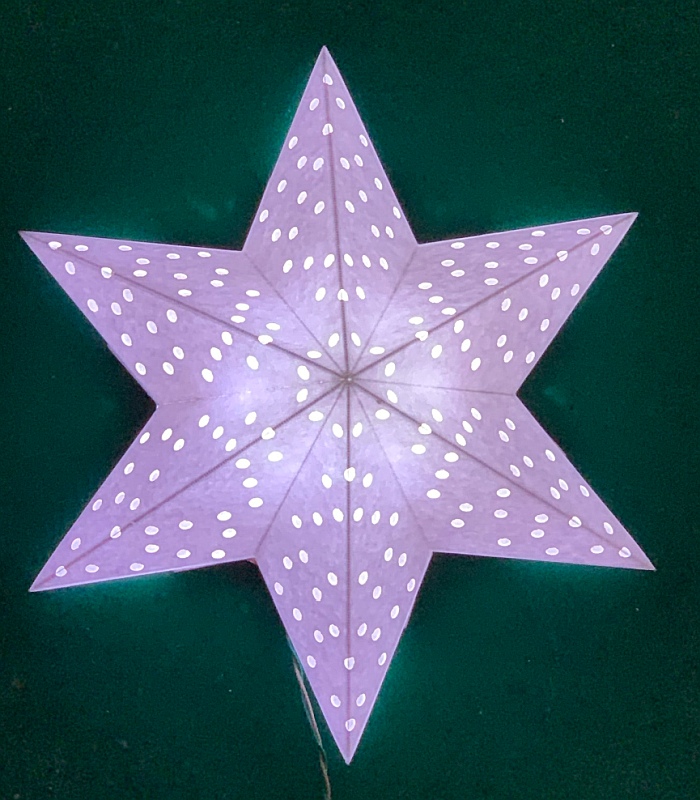 Beleuchtungstest mit weißen 360° LED's
